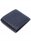 Intreciato Weaving Half Wallet Navy - BOTTEGA VENETA - BALAAN 6