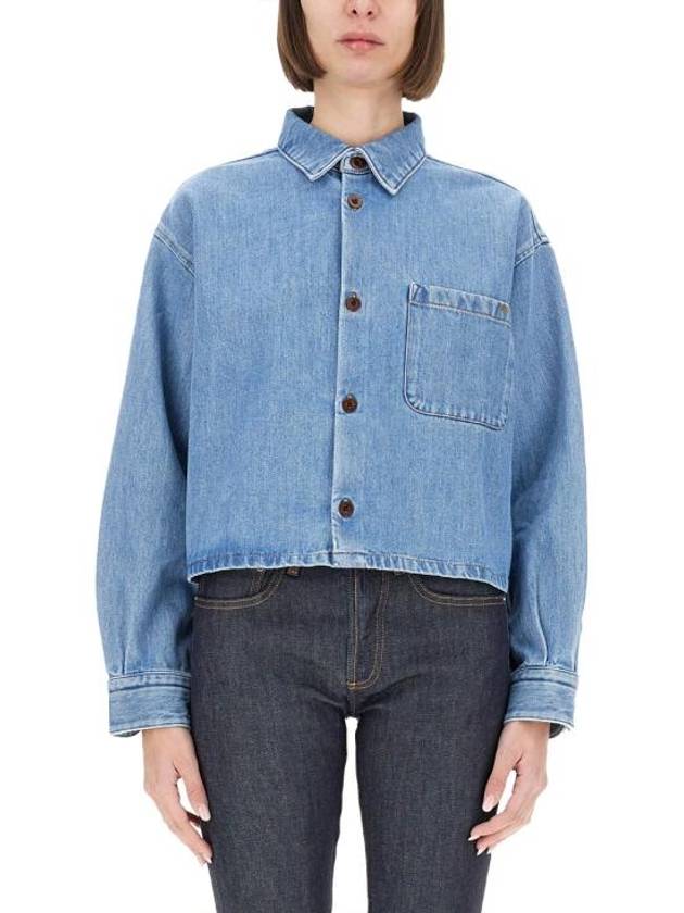 Denim Shirt Blue - A.P.C. - BALAAN 1