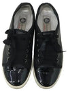 Smith Market used luxury goods black sneakers women s shoes - LANVIN - BALAAN 4