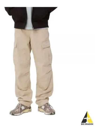 Moraga Twill Regular Cargo Straight Pants Beige - CARHARTT WIP - BALAAN 2