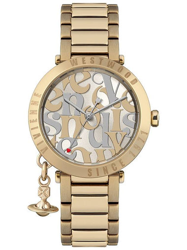 Women s Metal Watch Orb Logomania VV315LWGGD - VIVIENNE WESTWOOD - BALAAN 1