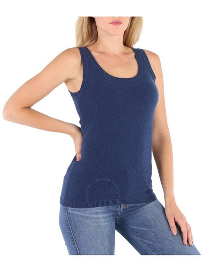 Burberry Ladies Ink Blue Knit Tank, Size Small - BURBERRY - BALAAN 2