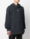 Franklin Stamp Logo Print Hoodie Black - ACNE STUDIOS - BALAAN 6