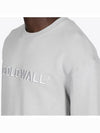 ACWMW043 GRAY Embroidered logo gray sweatshirt - A-COLD-WALL - BALAAN 4