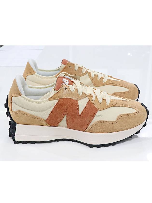 327 Low Top Sneakers Macadamia Nut Sweet Caramel - NEW BALANCE - BALAAN 2