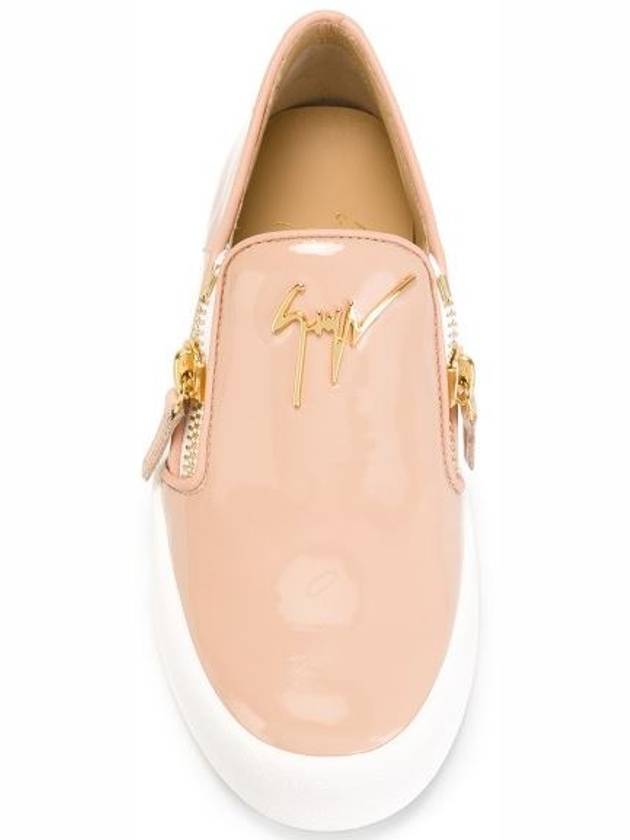 Glossy nude patent slipon sneakers RS6004 - GIUSEPPE ZANOTTI - BALAAN 1