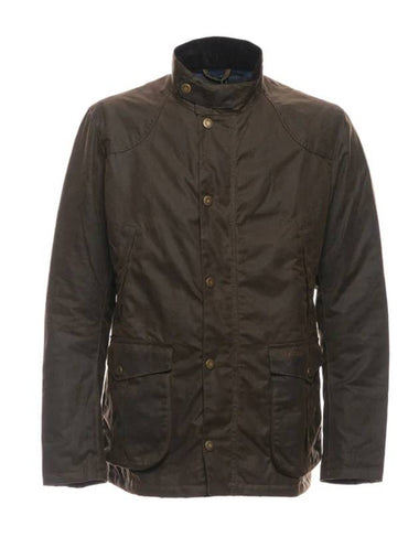 Men's Reward Wax Jacket Olive - BARBOUR - BALAAN 1