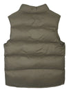 Triomphe Patch Quilt Nylon Vest Kaki - CELINE - BALAAN 3