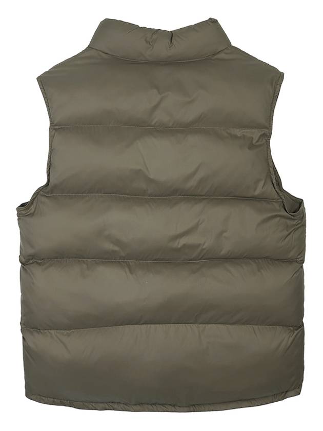 Triomphe Patch Quilt Nylon Vest Kaki - CELINE - BALAAN 3