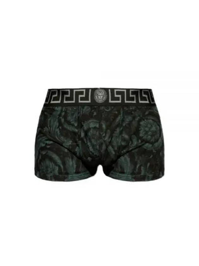 Men's Pattern Print Boxer Briefs Black - VERSACE - BALAAN 2