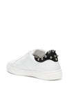 Women s Low Top Sneakers SKDK0ASTUD WHITESILVE BPG - LANVIN - BALAAN 3