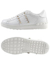 Men's Rockstud Untitled Low Top Sneakers White - VALENTINO - BALAAN 6