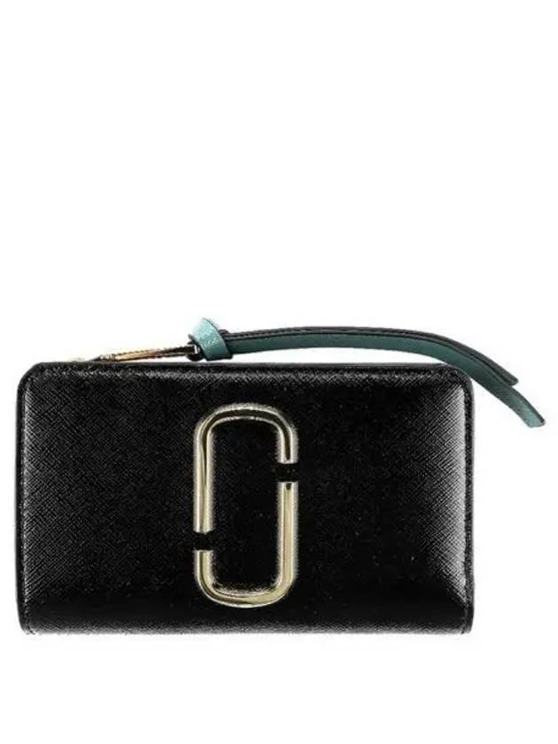 Snapshot Compact Logo Zipper Medium Wallet - MARC JACOBS - BALAAN 2