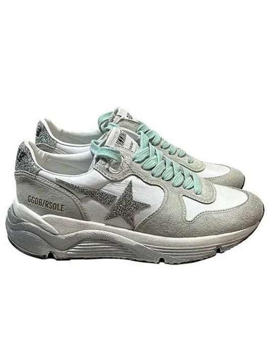 Running sole white crystal sneakers GWF0 22851132 1095431 - GOLDEN GOOSE - BALAAN 1