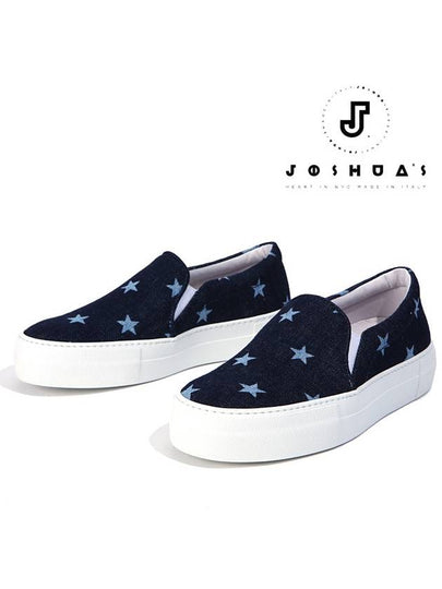 Star Fabric Slip-Ons Blue - JOSHUA SANDERS - BALAAN 2