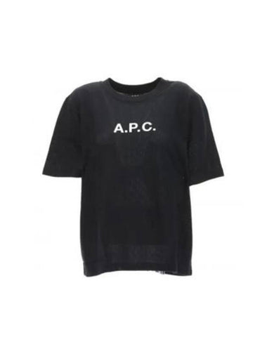 Short Sleeve T Shirt 692120 Black - A.P.C. - BALAAN 1