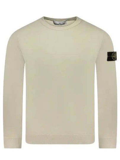 Wappen Patch Crew Neck Cotton Sweatshirt Plaster - STONE ISLAND - BALAAN 2