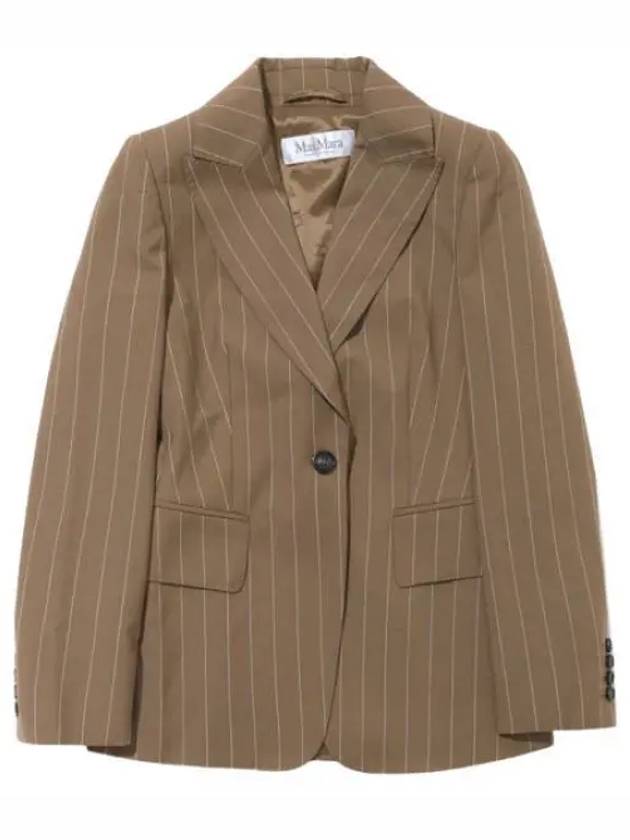 Blazer galoche pinstripe jacket - MAX MARA - BALAAN 1
