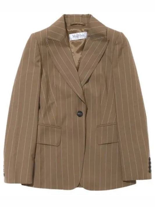 Blazer galoche pinstripe jacket - MAX MARA - BALAAN 1