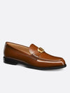 Granville CD Logo Leather Loafers Middle Brown - DIOR - BALAAN 2