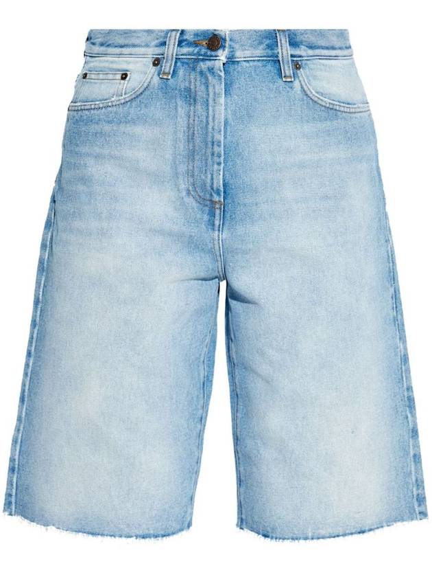 Dries Van Noten Pasti Denim Shorts Pants - DRIES VAN NOTEN - BALAAN 1