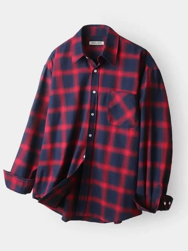 Tartan check shirt red - INDUST - BALAAN 7