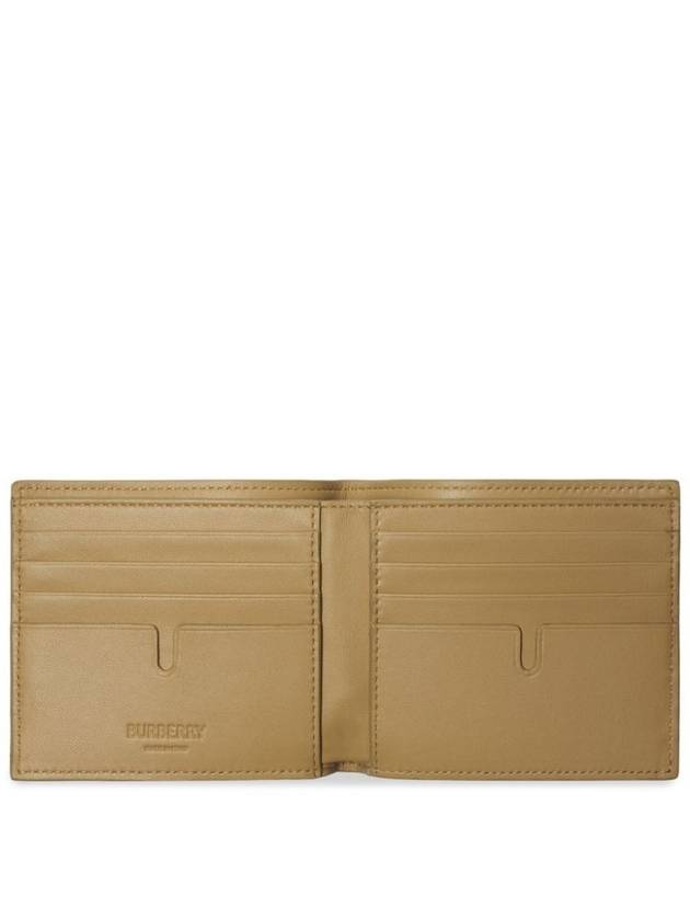 Check Half Wallet Beige - BURBERRY - BALAAN 4