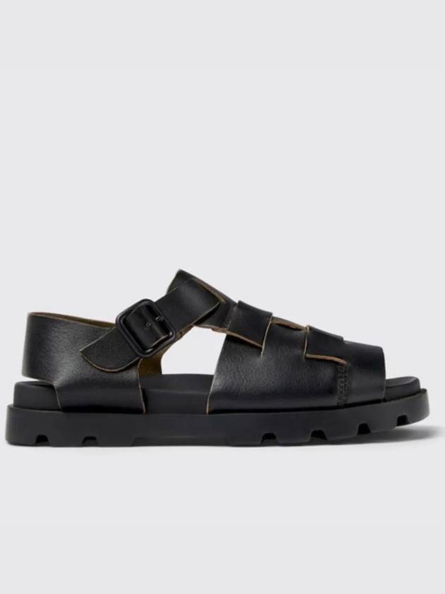 Brutus Leather Sandal Black - CAMPER - BALAAN 2