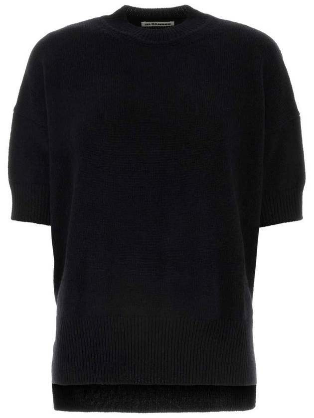 Cashmere ribbed knit top J02GP0014J13206 - JIL SANDER - BALAAN 2