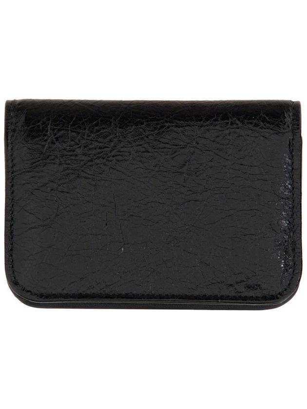 BB Logo Business Card Wallet Black - BALENCIAGA - BALAAN 3