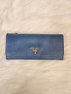 Women s Saffiano Leather Flap Long Wallet 1M1132 Condition B - PRADA - BALAAN 2