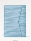 Pocket Organizer Epi Card Wallet Sky Blue - LOUIS VUITTON - BALAAN 5