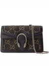 Dionysus GG Small Denim Cross Bag Black - GUCCI - BALAAN 2