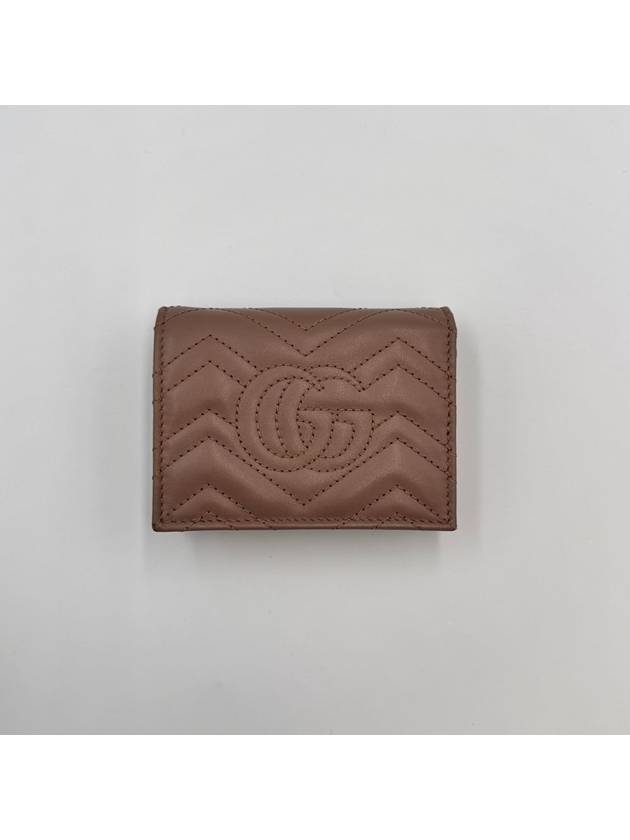 GG Marmont Card Case Wallet 466492 DTD1T 5729 - GUCCI - BALAAN 3