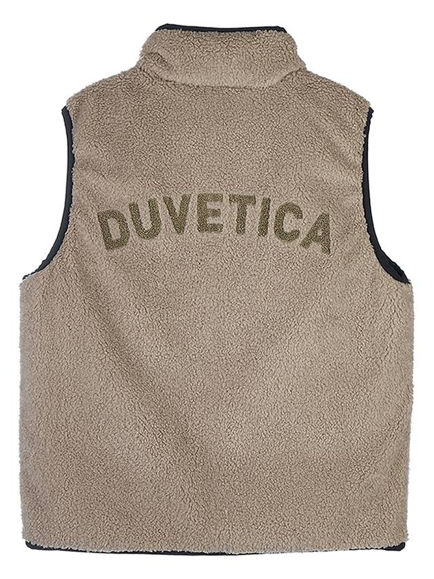 Algorab Logo Reversible Vest Navy - DUVETICA - BALAAN 6