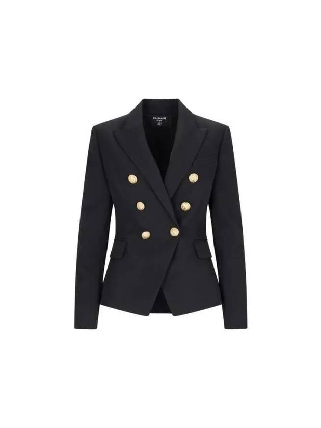 Gold Button Wool Double Jacket CF1SG008WB08 0PA - BALMAIN - BALAAN 1