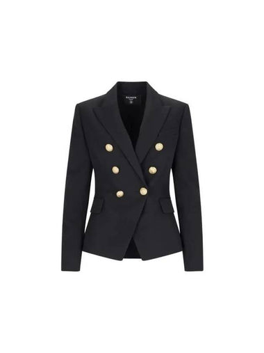 Gold Button Wool Double Jacket CF1SG008WB08 0PA - BALMAIN - BALAAN 1