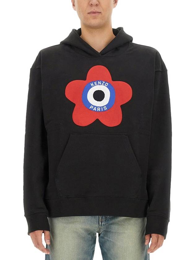 Target Oversized Hood Black - KENZO - BALAAN 2