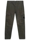 Lens Patch Stretch Satin Cargo Straight Pants Ivy Green - CP COMPANY - BALAAN 2