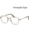 Zegna glasses frame EZ5168 036 metal frame square metal - ERMENEGILDO ZEGNA - BALAAN 4