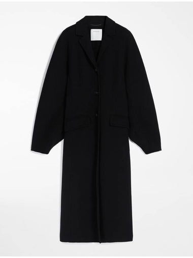 Evelyn Wool Single Coat Black - MAX MARA - BALAAN 1