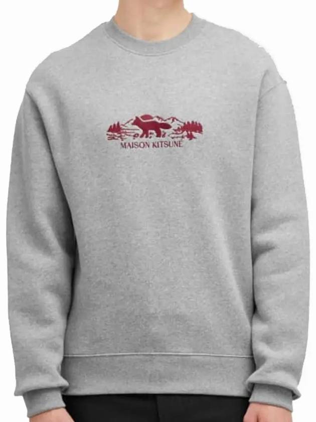 Maison Kitsune Outdoor Profile Fox Sweatshirt NM00308KM0307 - MAISON KITSUNE - BALAAN 3