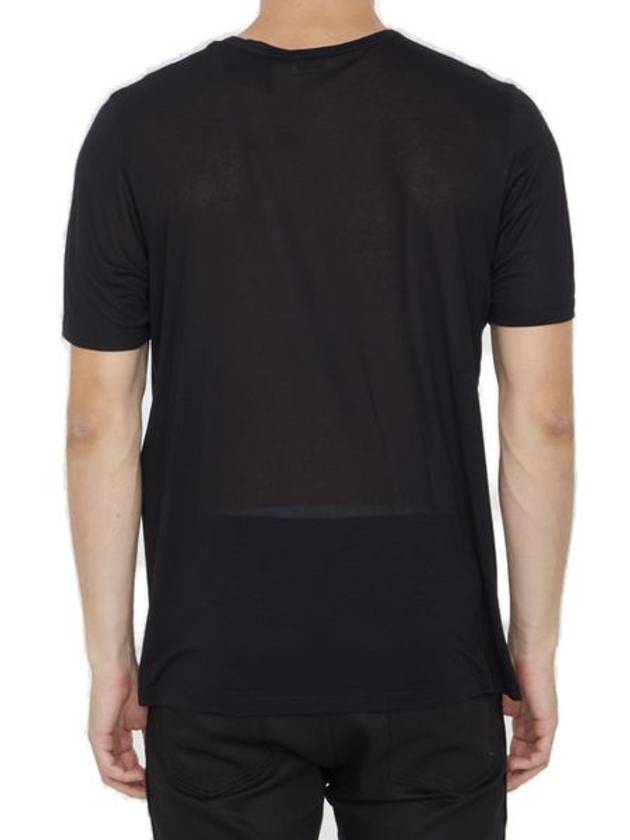 SAINT LAURENT T-SHIRT COL ROUND (VOLUME CLASS) - SAINT LAURENT - BALAAN 2