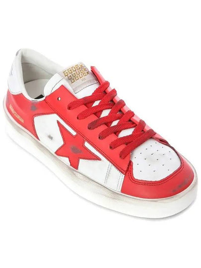 Stardan Low Top Sneakers White Red - GOLDEN GOOSE - BALAAN 2