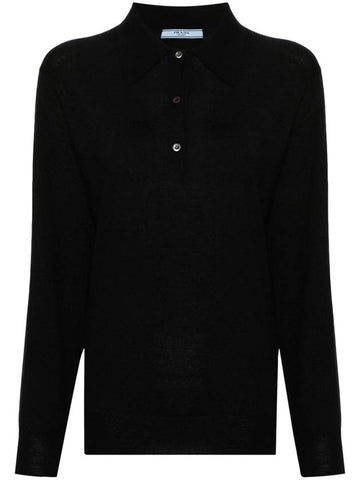 Prada T-shirts and Polos Black - PRADA - BALAAN 1