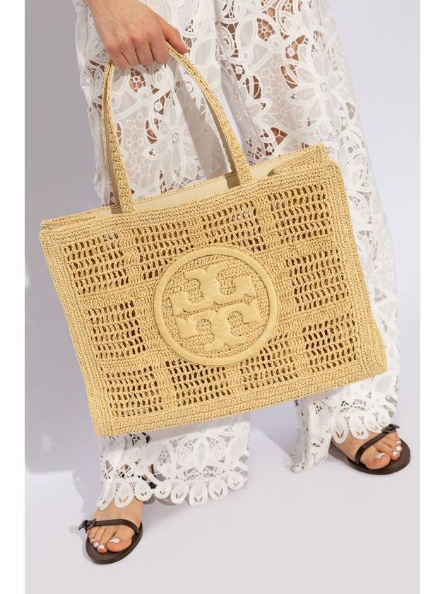 Tory Burch ‘Ella Large’ Shopper Bag, Women's, Beige - TORY BURCH - BALAAN 2