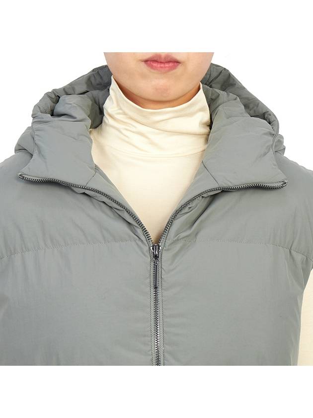 Women's Hooded Padded Vest Green - STUDIO NICHOLSON - BALAAN 10