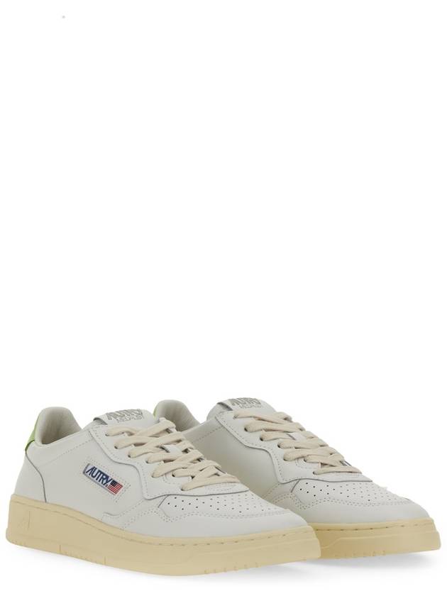 Medalist Green Tab Low Top Sneakers White - AUTRY - BALAAN 4