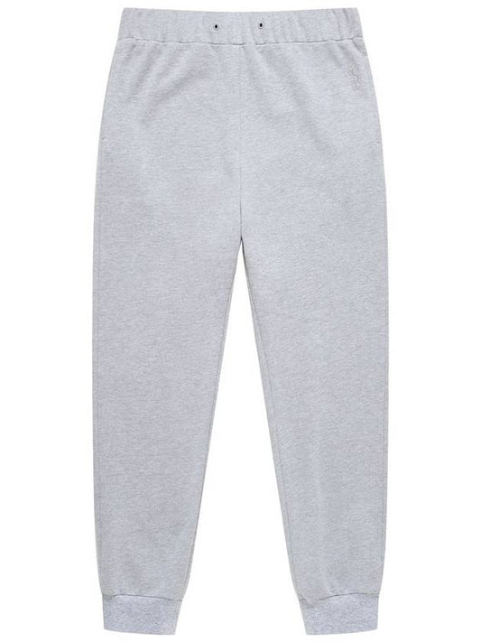 Men's Logo Jogger Sweatpants Gray SW23PPA01GE - SOLEW - BALAAN 1