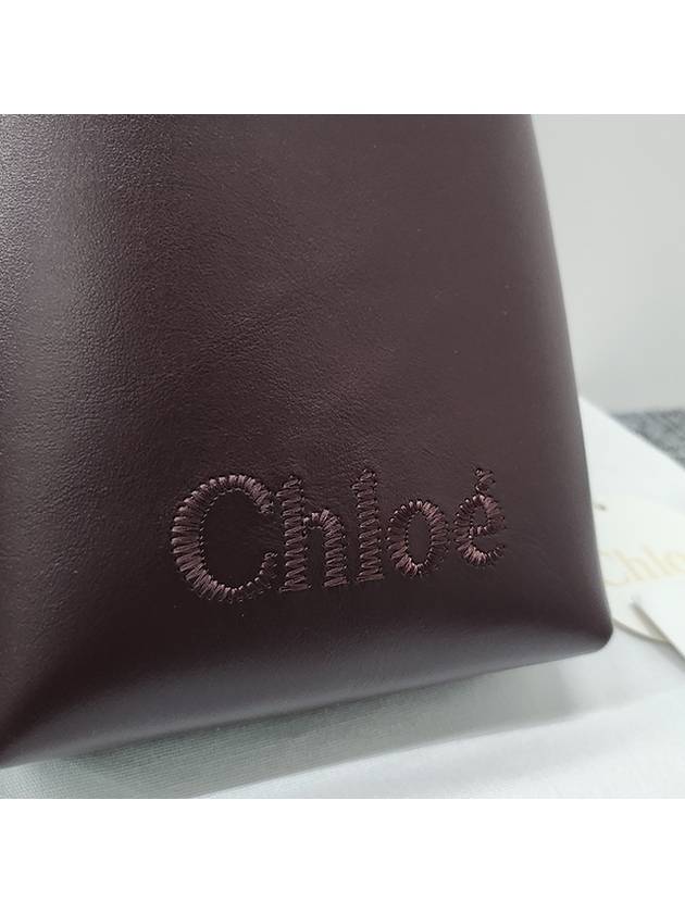 Sense Micro Calfskin Tote Bag Grape Purple - CHLOE - BALAAN 9